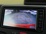 車庫入れもお任せのバックカメラ付き!