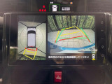 専用のカメラにより、上から見下ろしたような視点で360度クルマの周囲を確認することができます☆縦列駐車や幅寄せ時に活躍してくれます♪