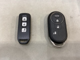 スマートキー付きですからドアロックの開閉およびエンジンスタートが楽々です。電動スライドドアの開け閉めもボタンで操作できます。加えて、純正リモコンエンジンスターター用の操作キーもついています。