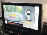 【パノラミックビューモニター】専用のカメラにより、上から見下ろしたような視点で360度クルマの周囲を確認することができます☆縦列駐車や幅寄せ時に活躍してくれます♪
