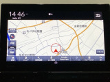 ナビゲーションはフルセグTV、インターナビ対応のGathers純正メモリーナビを搭載しています。Bluetoothオーディオ機能がありますので、スマートフォンなどの音楽も再生できます。