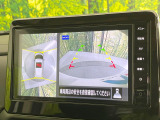 【アラウンドビューモニター】専用のカメラにより、上から見下ろしたような視点で360度クルマの周囲を確認することができます☆死角部分も確認しやすく、狭い場所での切り返しや駐車もスムーズに行えます。