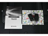 メンテナンスノート付きです。過去の整備記録を確認したり、お車の状況にあった整備をすることに役立ちます。