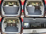 ☆リヤシートを片側だけ倒して長い荷物を積み込む事も出来ます!