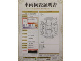 車両検査証明書