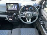 運転席周りの装備がご覧いただけます。展示場では実際にシートに座って確認していただけます。