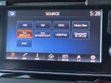 様々なオーディオソースがございます。運転中に好きな音楽を聴くことが可能です。