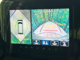 【全方位モニター用カメラ】専用のカメラにより、上から見下ろしたような視点で360度クルマの周囲を確認することができます☆死角部分も確認しやすく、狭い場所での切り返しや駐車もスムーズに行えます。
