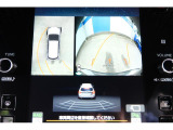バックギアに入れるとバックカメラの映像がナビに映ります。障害物までの距離もわかりやすいです。