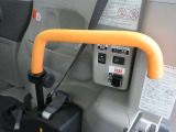 車椅子用の手すりです。