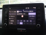 地デジ対応、フルセグデジタルTV放送が視聴できます。