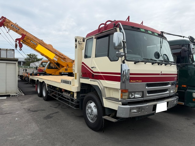 ザ・グレート  重機運搬車 フジタ製 ハイジャッキウインチ付