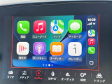 ●Apple Car Play:スマホとの有線接続で、ナビ・オーディオ再生などスマホのアプリ機能が画面でも使える便利機能です!