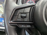 ハンドルには、ステアリングスイッチでオーディオ操作も手を離さずラクラクです。