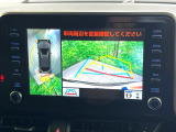 【パノラミックビューモニター】専用のカメラにより、上から見下ろしたような視点で360度クルマの周囲を確認することができます☆死角部分も確認しやすく、狭い場所での切り返しや駐車もスムーズに行えます。