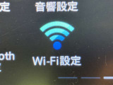 車内Wi-Fi設定もできます。