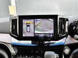 アラウンドビューモニター搭載車♪空から見ているかのような視点でクルマの周囲の状況が確認できるので、駐車が苦手な方でも安心してお乗りいただけます☆