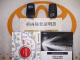 スマートキー付。取扱説明書とメンテナンスノートもあります☆品質評価シート付いてます!トヨタ認定中古車ライト!!