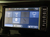 オーディオソース選択画面です。Bluetoothオーディオをご利用いただけます。