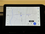ナビ付きです。目的地を設定すれば、初めての場所でも簡単に行くことが出来ます。