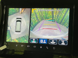 【全方位モニター用カメラ】専用のカメラにより、上から見下ろしたような視点で360度クルマの周囲を確認することができます☆死角部分も確認しやすく、狭い場所での切り返しや駐車もスムーズに行えます。