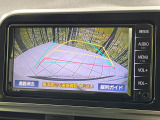 【バックカメラ】駐車時に後方がリアルタイム映像で確認できます。大型商業施設や立体駐車場での駐車時や、夜間のバック時に大活躍!運転スキルに関わらず、今や必須となった装備のひとつです!