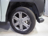 実車はアルミホイール組みの夏用タイヤを装着しています。
