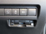 ETC車載器付きです。高速道路の料金所もスムーズに通過できます。