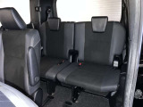 3列目シートもひろびろとしたスペースを確保しています。大人数でのお出かけもばっちりです!