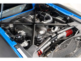 Engine area in carbon fiber(T-shaped and X-frame)