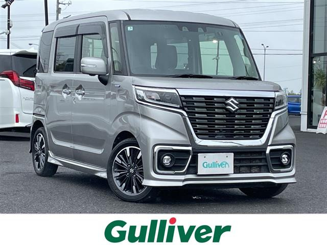 スペーシアカスタム ハイブリッド(HYBRID)  XSターボ 4WD 4WD ワンオーナー