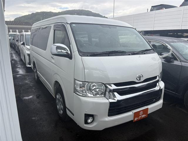 ハイエース 2.7 GL ロング ミドルルーフ 4WD 禁煙車 カロッツェリアナビ バックカメラ