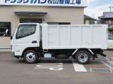 キャンター ダンプ 3t 全低床 強化ダンプ