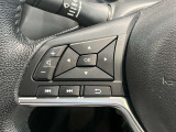 ステアリングスイッチ搭載!ハンドルひとつで手を離さなくても運転中視線をそらさなくても操作が出来て便利です♪