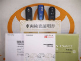 スマートキー&エンジンスターター付。取扱説明書とメンテナンスノートもあります☆品質評価シート付いてます!!