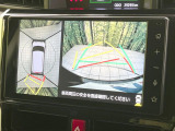 【パノラミックビューモニター】専用のカメラにより、上から見下ろしたような視点で360度クルマの周囲を確認することができます☆死角部分も確認しやすく、狭い場所での切り返しや駐車もスムーズに行えます。