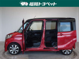 両側パワースライドドア付きだから、狭い駐車スペースなどでの 乗り降りラクラク!小さなお子さまのいるご家庭には嬉しい装備。