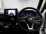 運転席に座ると☆こんな感じです♪