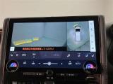 安全機能のバックモニター&全周囲モニターも装備です。