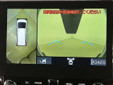安全機能のバックモニター&全周囲モニターも装備です。