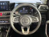 【ステアリングスイッチ】運転中、前方から目線をそらすことなく、オーディオ等の操作が可能な便利機能!安心&快適なドライブを演出してくれます♪
