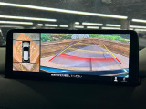 【360&deg;ビューモニター】専用のカメラにより、上から見下ろしたような視点で360度クルマの周囲を確認することができます☆死角部分も確認しやすく、狭い場所での切り返しや駐車もスムーズに行えます。