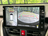 【パノラマモニター】専用のカメラにより、上から見下ろしたような視点で360度クルマの周囲を確認することができます☆死角部分も確認しやすく、狭い場所での切り返しや駐車もスムーズに行えます。