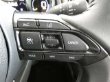 【ステアリングスイッチ】ハンドルから手を離さずに、操作が出来るスイッチです。(現車でのご確認をお願い致します)