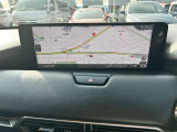 ナビ画面の操作部です。車両装備の設定も行えます。