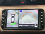 【アラウンドビューモニター】車を上から見下ろしているかのような映像で周囲の状況がひと目で確認、狭い駐車場に駐車するときも安心です♪