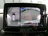 アラウンドビューモニター!空から見下ろしているかのような映像を映し出します。駐車時には安心ですよね♪