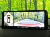 【360&deg;ビューモニター】専用のカメラにより、上から見下ろしたような視点で360度クルマの周囲を確認することができます☆死角部分も確認しやすく、狭い場所での切り返しや駐車もスムーズに行えます。