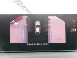 左右のカメラにも切り替え出来ます