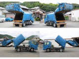 エルフ 塵芥車 プレス式 2t 4.